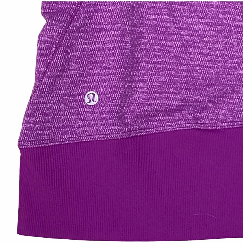 LULULEMON Runderful 1/2 Half Zip Long Sleeve Pullover Top + Small Reusable Bag - Picture 13 of 16